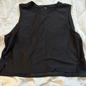 Lululemon black tank